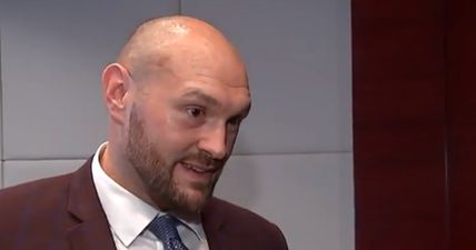 ‘Terminated’ – Tyson Fury walks out of ITV interview after just 30 seconds