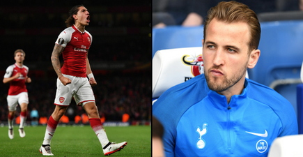 Hector Bellerin needed only five words to rinse Harry Kane over dubious goal controversy