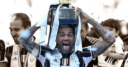 Dani Alves is now joint top of the world for major honours