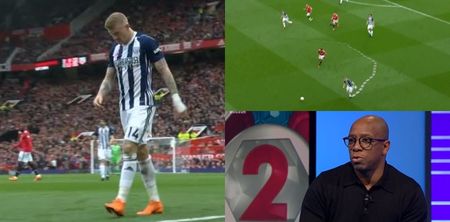 MOTD highlight moment James McClean literally ran himself into the ground against Man Utd