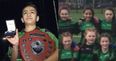 Syrian refugee brother and sister win GAA titles with west Belfast club Patrick Sarsfields