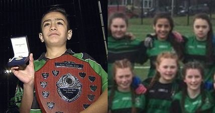 Syrian refugee brother and sister win GAA titles with west Belfast club Patrick Sarsfields