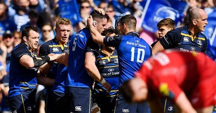 Leinster’s mad dogs tear Scarlets to ribbons and march on to Bilbao