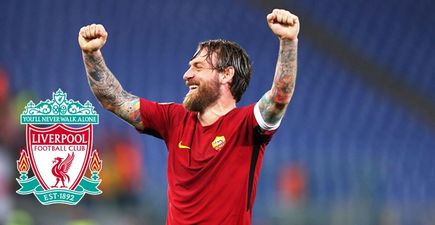 Daniele De Rossi all class with gesture that Liverpool fans will appreciate before game