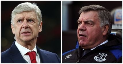 Theo Walcott says Arsene Wenger and Sam Allardyce are on ‘completely different levels’ as managers