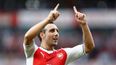 Arsenal fans are delighted as Santi Cazorla returns to The Emirates pitch