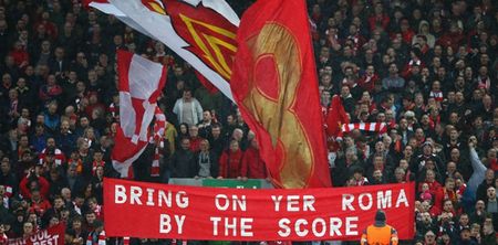 Liverpool fans may not be able to leave Roma’s stadium until long after full time