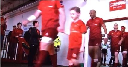 Simon Zebo chuckles his way through final Thomond Park tunnel walk