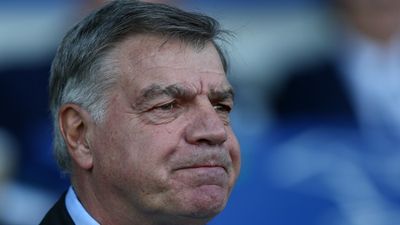 It all kicked off in the Goodison Park Main Stand as two supporters let fists fly