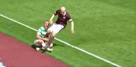 Chris Sutton calls Steven Naismith a ‘coward’ after nasty challenge on Scott Brown