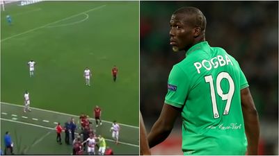 Paul Pogba’s brother dragged away from furious bust-up with several teammates