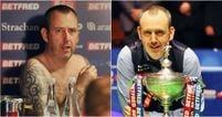 Snooker world champion Mark Williams lives up to naked press conference vow