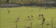 Wicklow hurler pulls on it from 60 yards out, rips over the bar