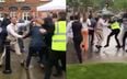 Mass brawl breaks out at Ascot