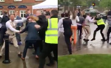 Mass brawl breaks out at Ascot