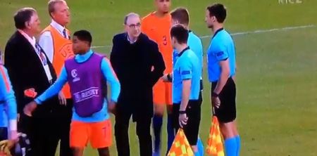 Martin O’Neill confronts referee following Ireland U17 penalty controversy