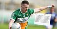 Offaly footballer responds to claims that he left dressing room for his car at half-time