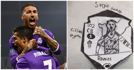 Sergio Ramos reaches out to nine-year-old Dub to thank him