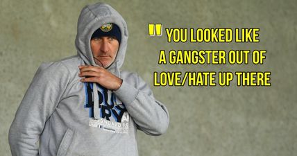 Offaly manager explains why he was “dressed like a gangster”