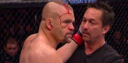 Chuck Liddell’s coach’s reaction to Jon Jones simply being mentioned tells you everything