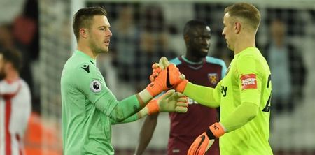 Jack Butland sent Joe Hart a text following World Cup squad snub