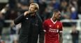 Wijnaldum reveals what Klopp said to the Liverpool players at half-time following Salah injury