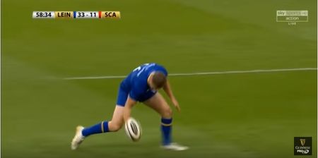 ‘He’s a freak of nature’ – Garry Ringose on that Jordan Larmour try