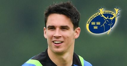 Joey Carbery confirms he has joined Munster on a two-year deal