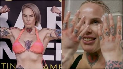 Former UFC fighter Bec Rawlings wins bare-knuckle boxing debut