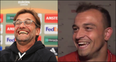 Xherdan Shaqiri’s immediate response to Liverpool question was telling