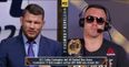 Michael Bisping tears into Colby Covington on live TV after interim title win