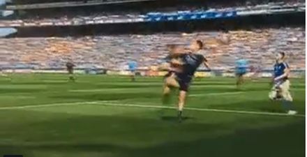 James McGivney sees red card for shocking late hit on Stephen Cluxton