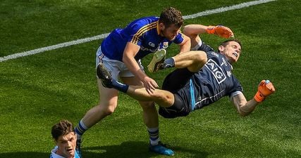 “It’s a red card – Cluxton is off his feet and he has no protection”