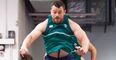 Amount Cian Healy squats after four weeks out of the gym shows some lads are just born with it