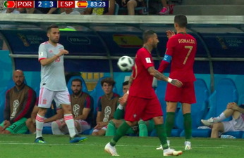 Cristiano Ronaldo gets last laugh after gloriously petty incident with Jordi Alba