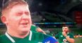 Tadhg Furlong’s post-match interview came to an abrupt, funny end