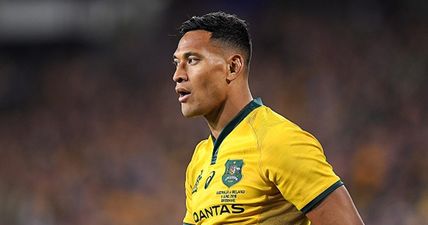 Israel Folau responds to Ireland’s blocking tactics in Melbourne