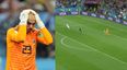 WATCH: Willy Caballero shits a brick before his error was even punished