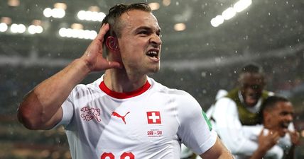 Xherdan Shaqiri’s emotional goal celebrations got a lot of people talking