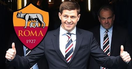 Steven Gerrard closes in on Roma striker as eighth Rangers signing