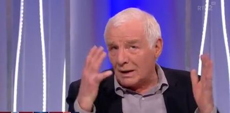 Eamon Dunphy must be delighted that pre-match England warning did not come true