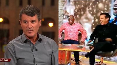 Roy Keane had his fellow pundits in stitches laughing after England comments