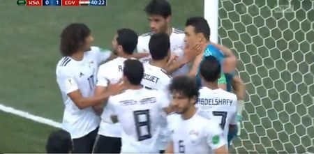 45-year-old Egyptian goalkeeper produces cracking save to deny Saudi Arabia penalty