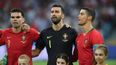 Here’s why Cristiano Ronaldo turns to the side during Portugal’s national anthem