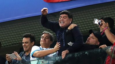 Diego Maradona taken to hospital after Argentina’s win over Nigeria