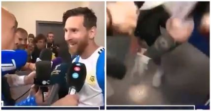 Lionel Messi reveals the good luck charm he wore for Nigeria match