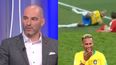 Richie Sadlier couldn’t help himself after Neymar’s reaction to Serbian foul