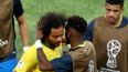 Brazil team doctor suggests bizarre cause of Marcelo’s back injury