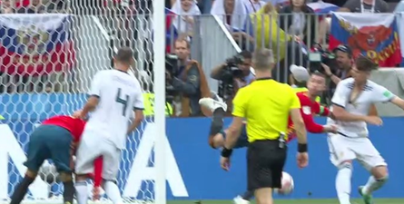 Spain absolutely done out of it by shocking VAR decision