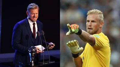 Peter Schmeichel loved his son’s last-gasp penalty save against Croatia